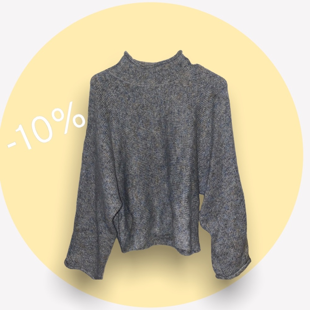 ✨On Sale✨ [William Rast] Wide Sleeve Semi Turtleneck Sweater